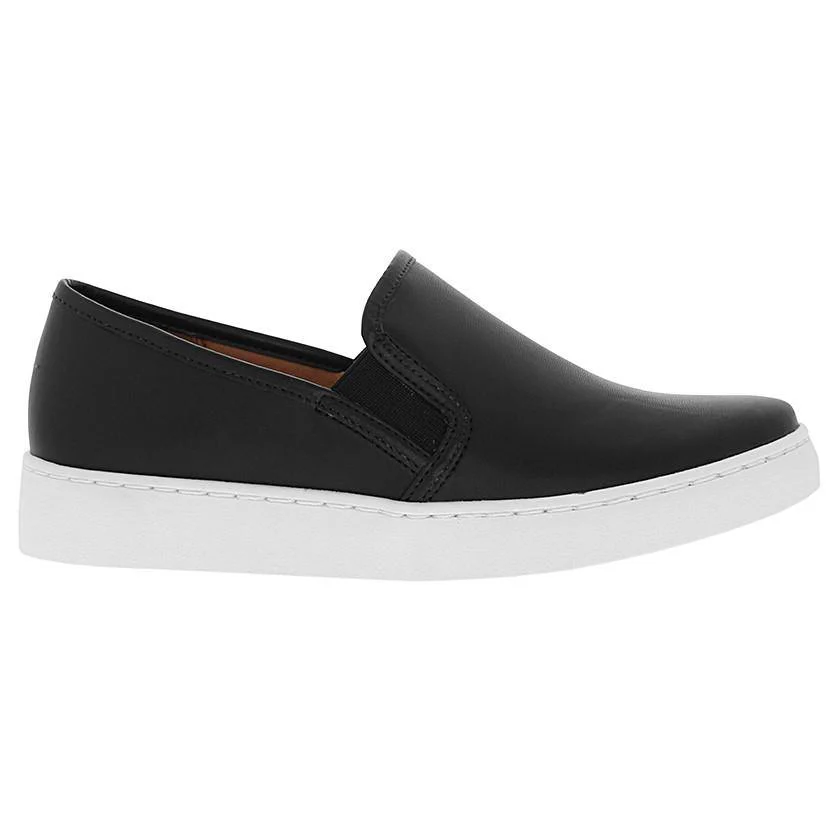 Vizzano 1214-200 White Sole Loafer in Black Napa - Image 2