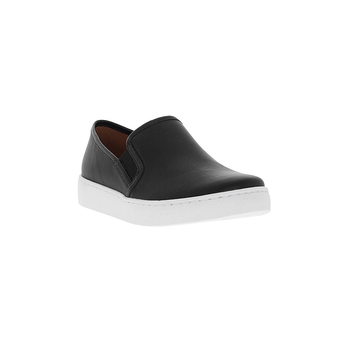 Vizzano 1214-200 White Sole Loafer in Black Napa - Image 4