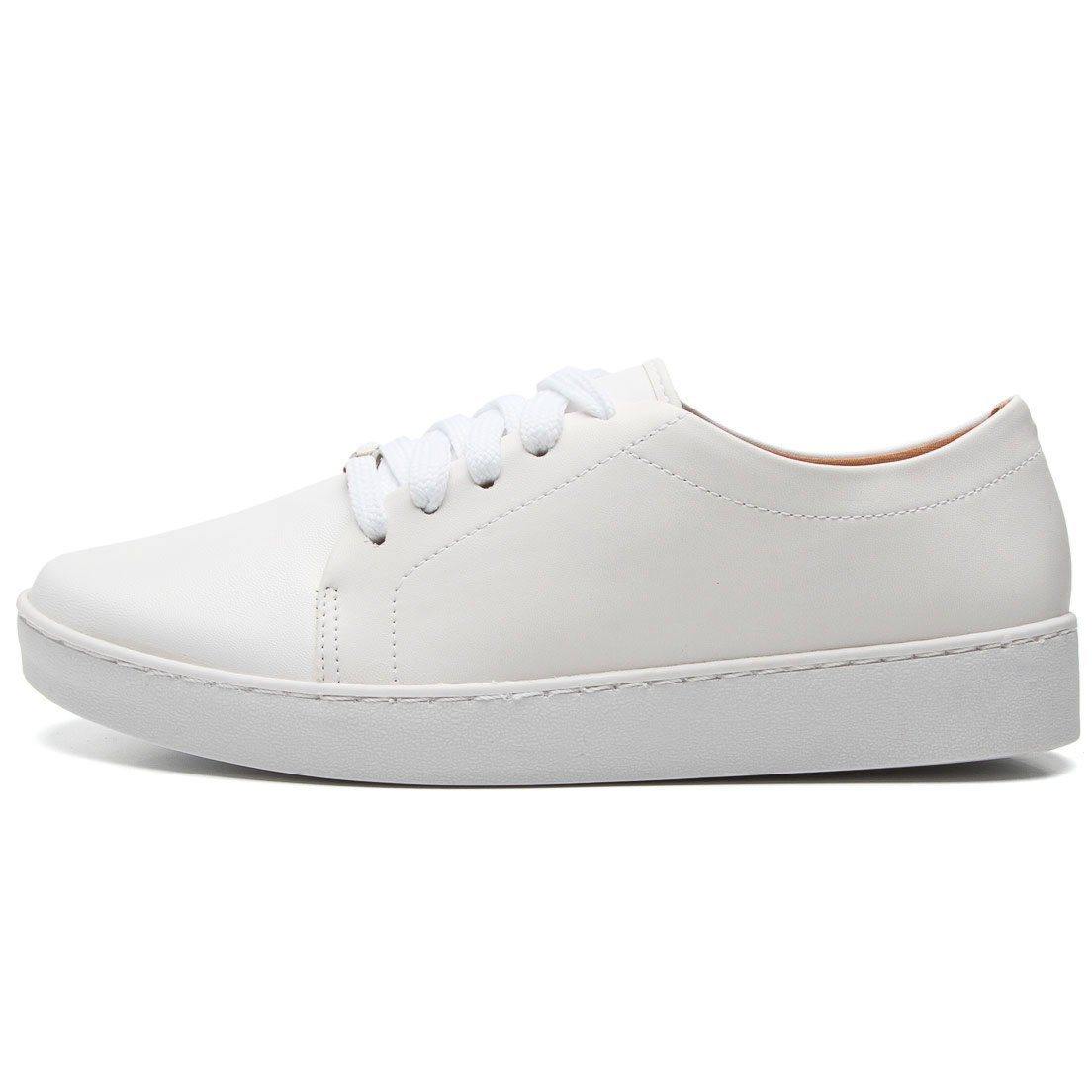 Vizzano 1214-205 Sneaker in White Napa - Image 4