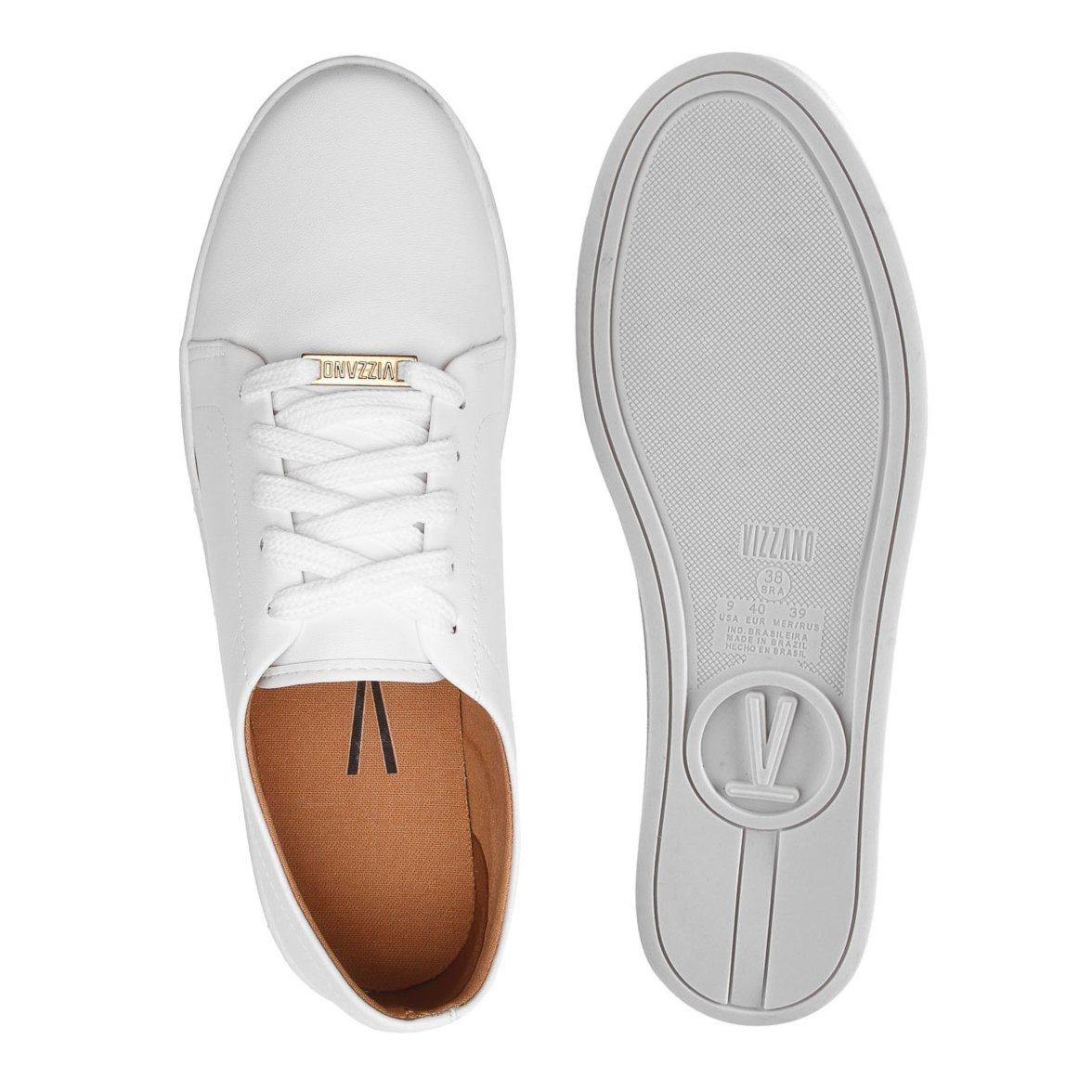 Vizzano 1214-205 Sneaker in White Napa - Image 5