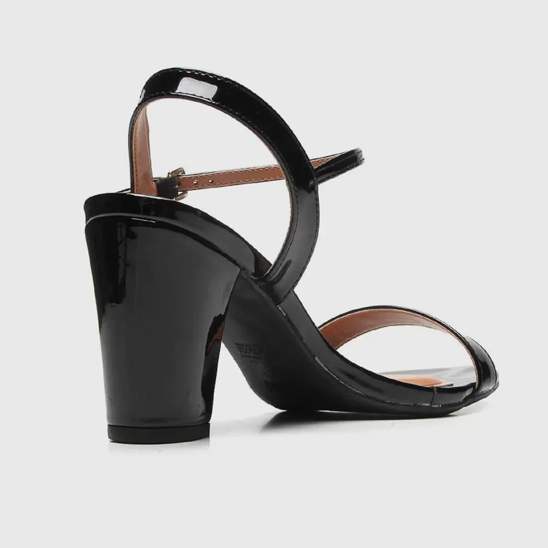 Vizzano 6262-474 Block Heel Sandal in Black Patent - Image 5