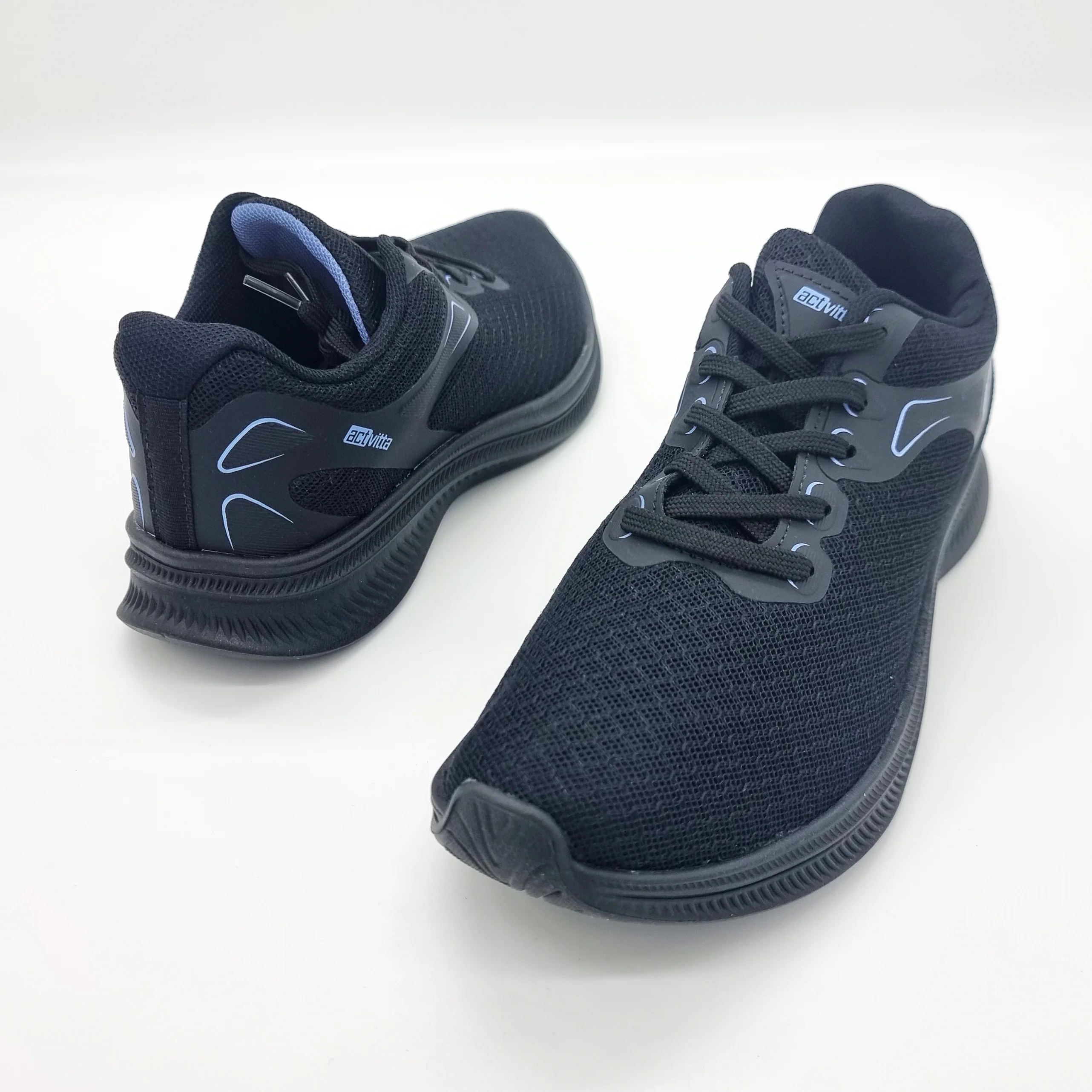 Activitta 4829-313 Lace up Sneaker in Black - Image 2