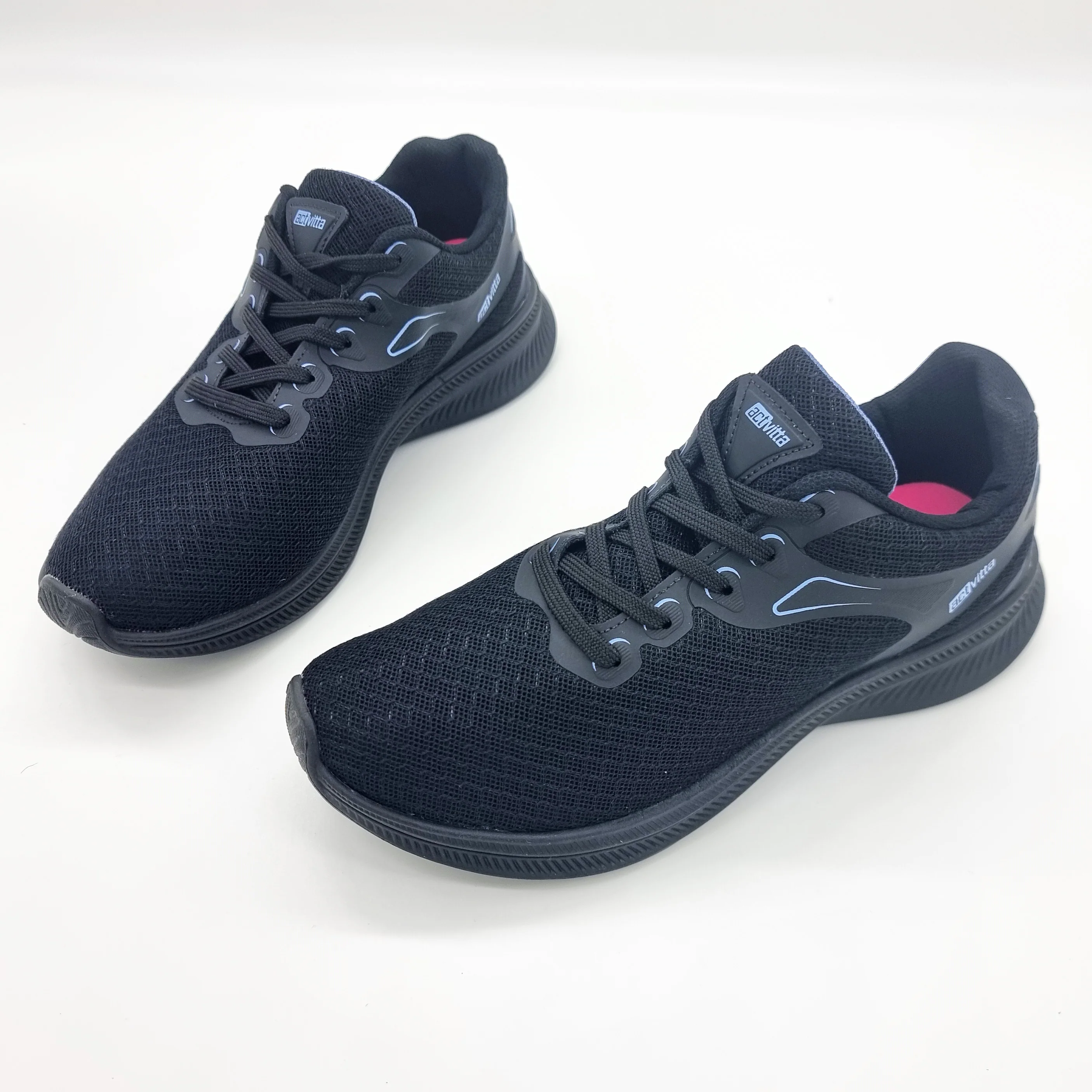 Activitta 4829-313 Lace up Sneaker in Black - Image 6