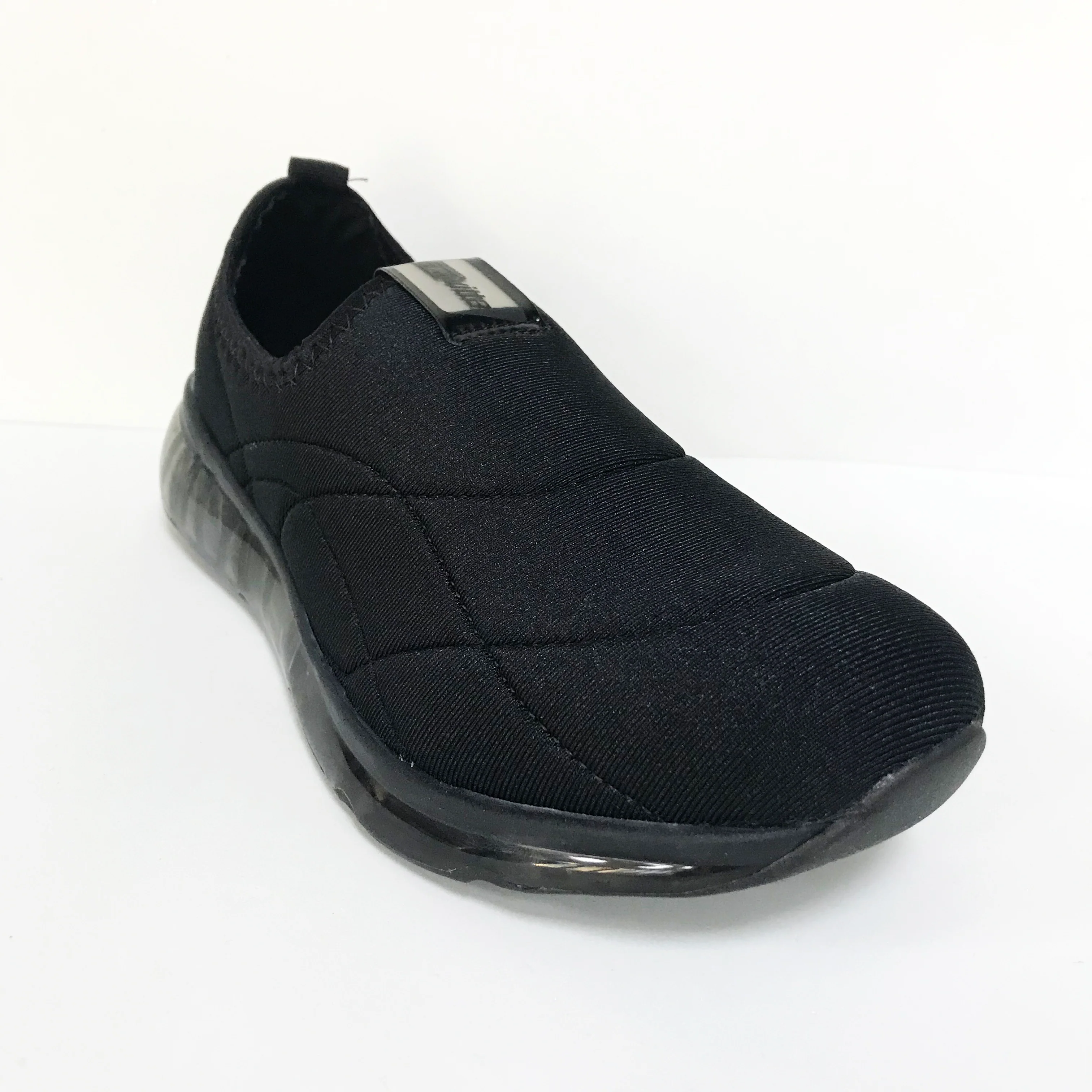 Actvitta 4215-410 Slip on Sneaker in Black Lycra - Image 3