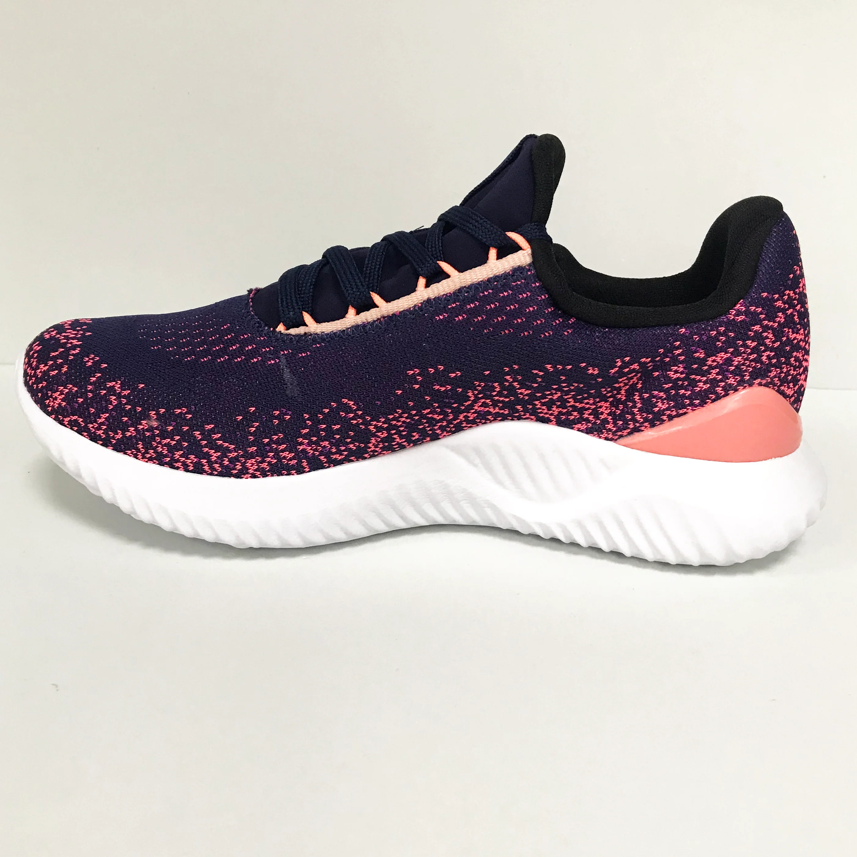 Actvitta 4802-101 Lace up Sneaker in Multi Navy - Image 4