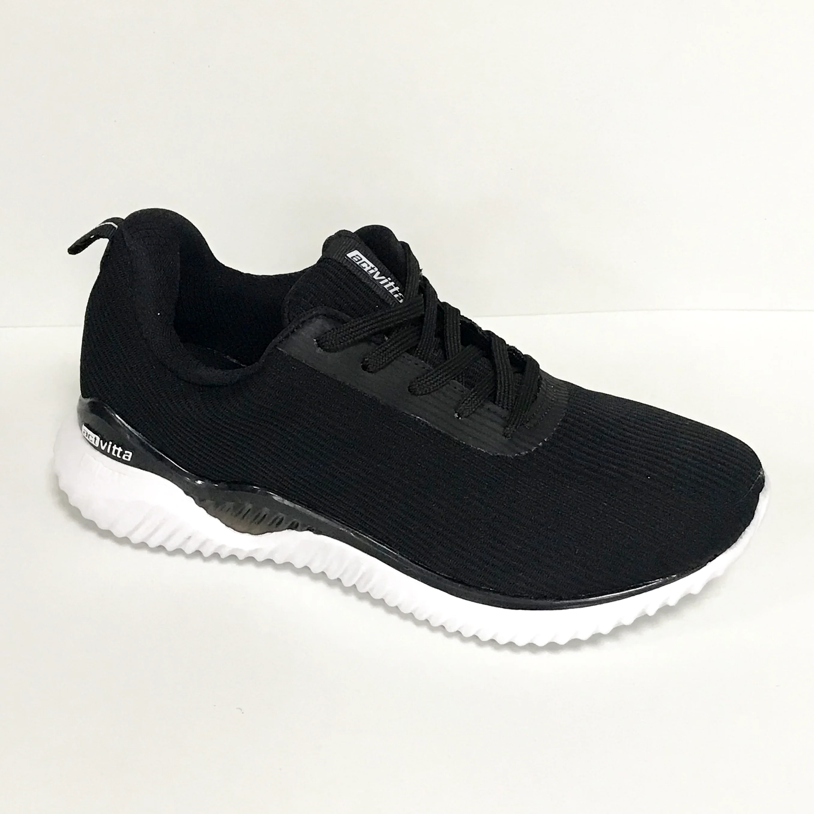 Actvitta 4802-103 Lace Up Sneaker in Black - Image 2