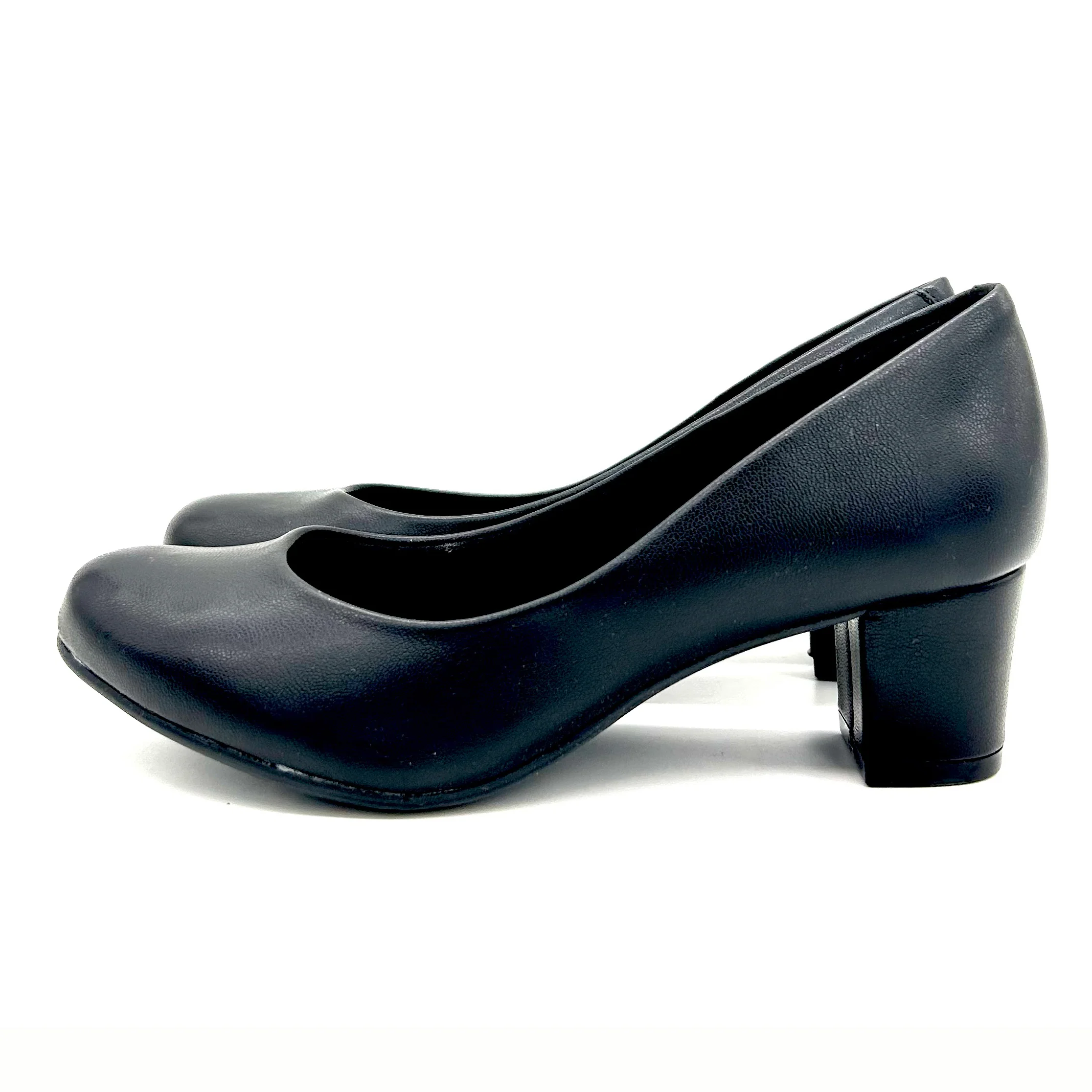 Beira Rio 4777-409 Low Heel Pump in Black Napa - Image 2