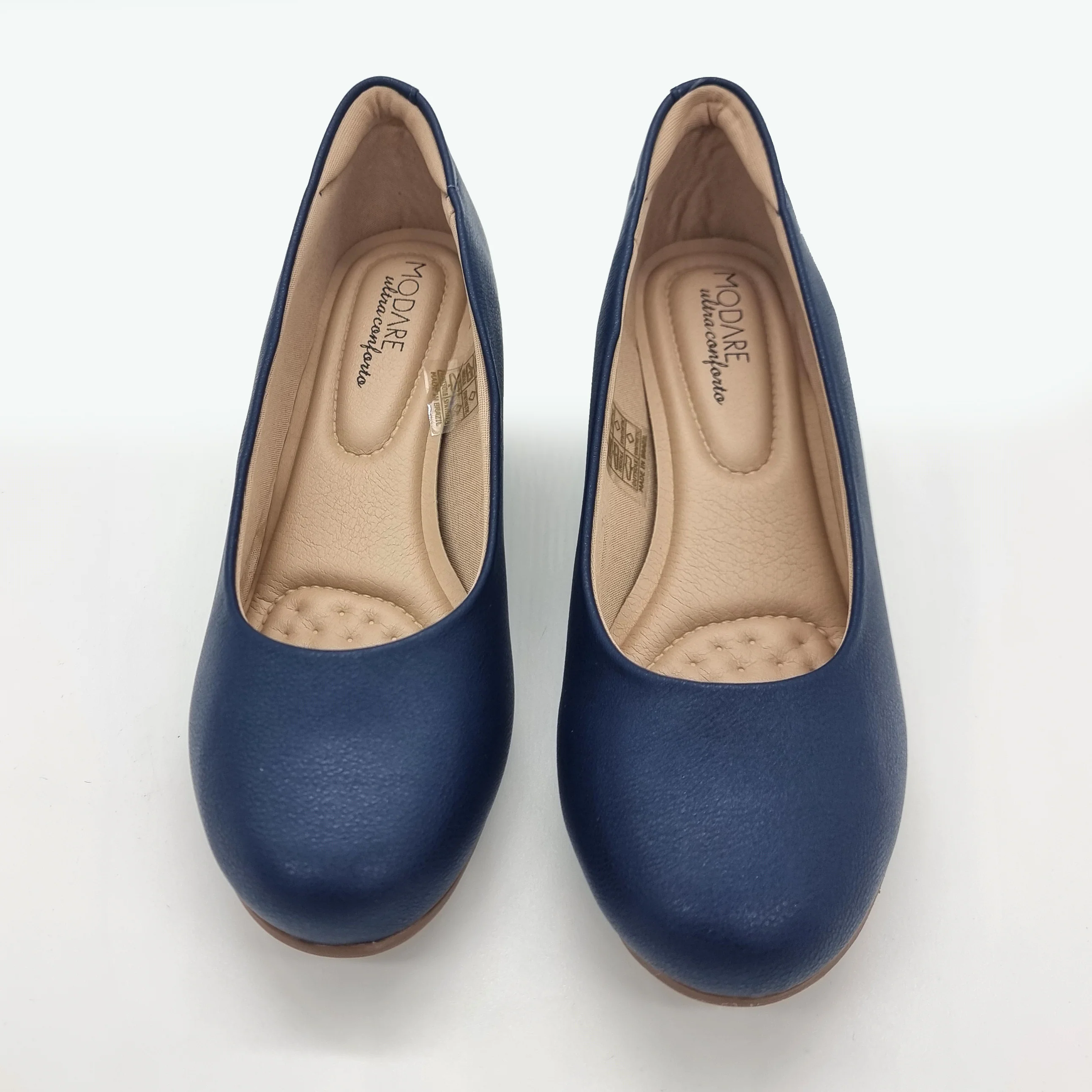 Modare 7014-200 Comfort Flat in Navy Napa - Image 3