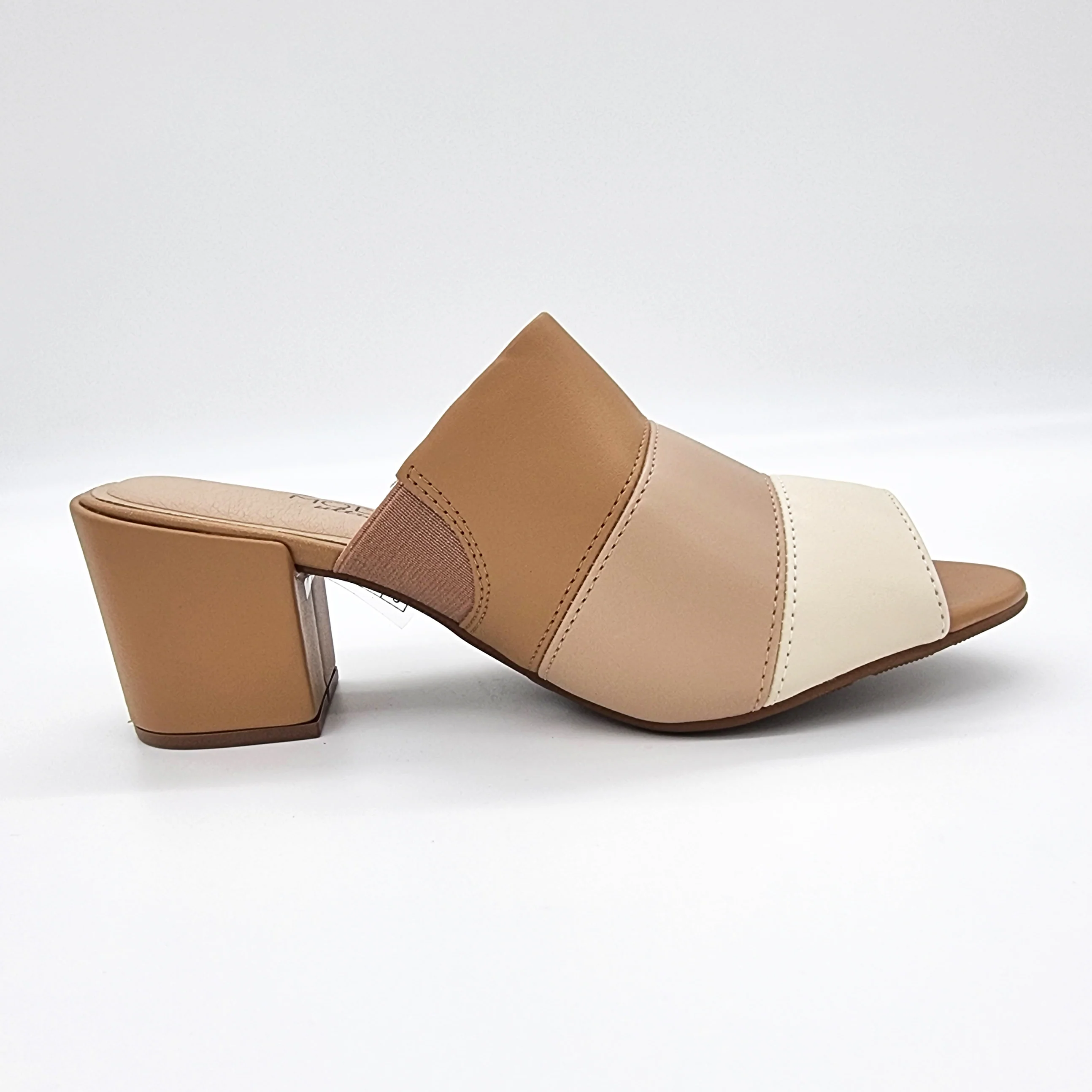 Modare 7109-464 Slip-On Mule Sandal in Tan/Beige - Image 5