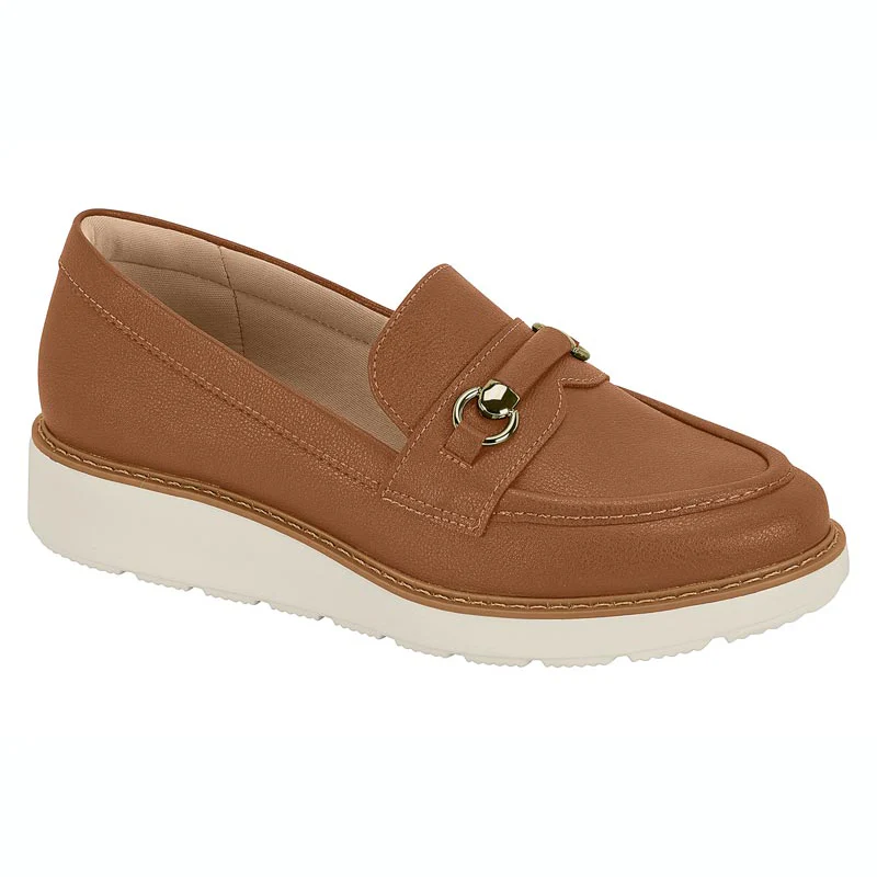 Modare 7400-103 Loafer Flat in Hazelnut Napa - Image 2