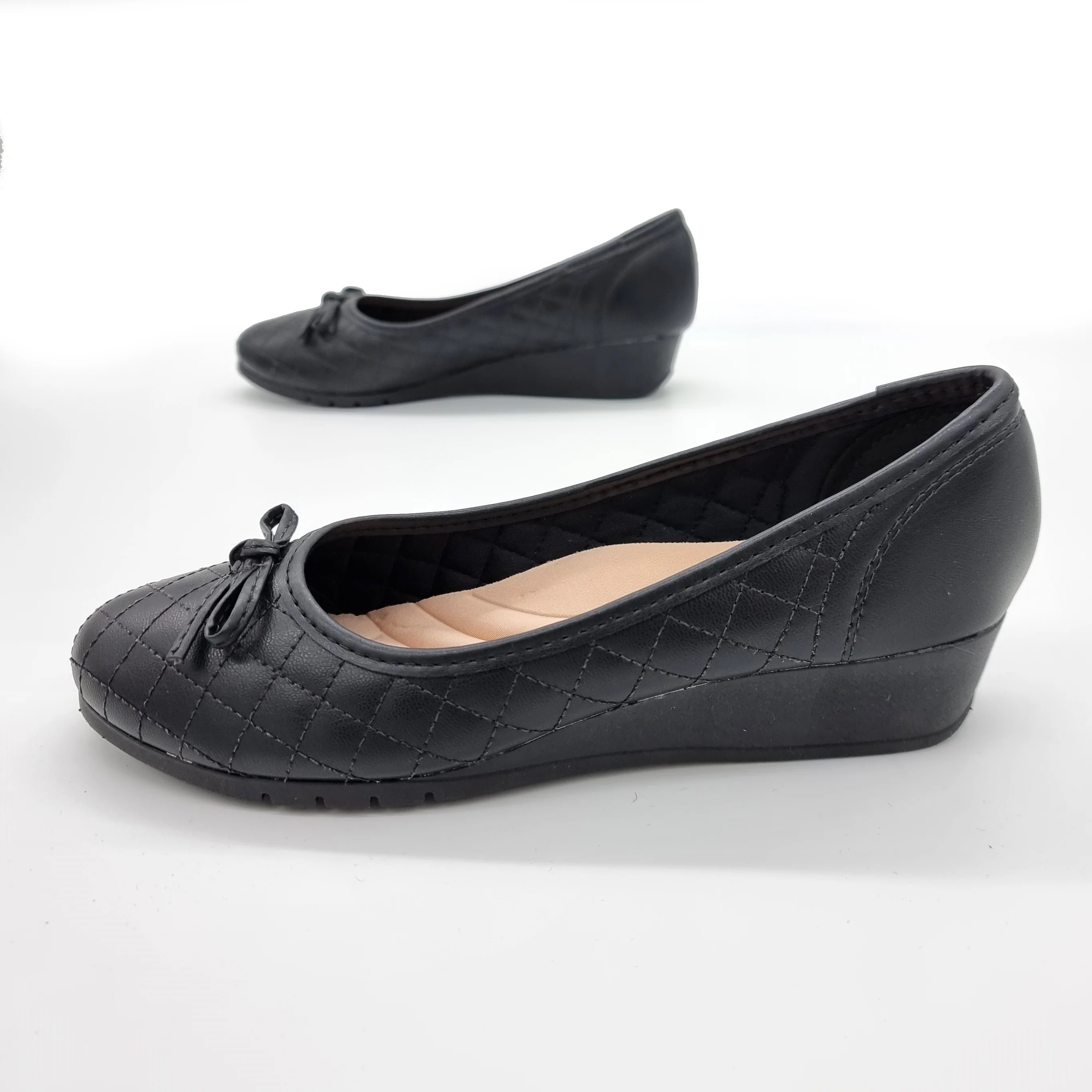 Moleca 5156-805 Low Heel Comfort Flat in Black - Image 5