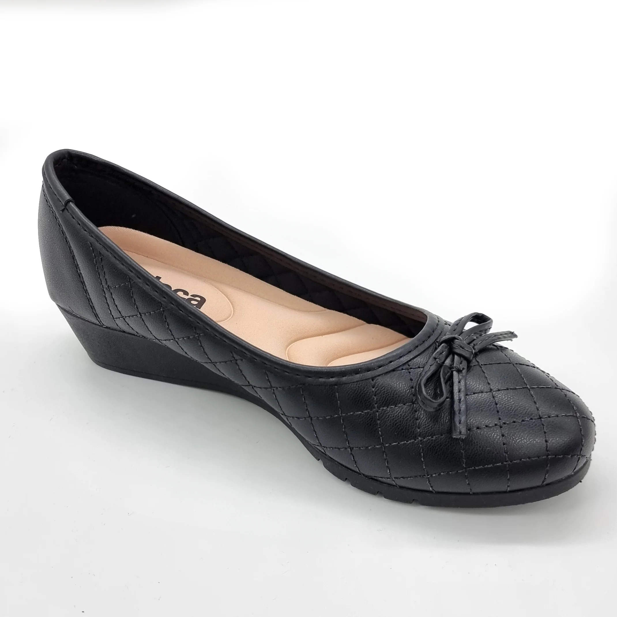 Moleca 5156-805 Low Heel Comfort Flat in Black - Image 7