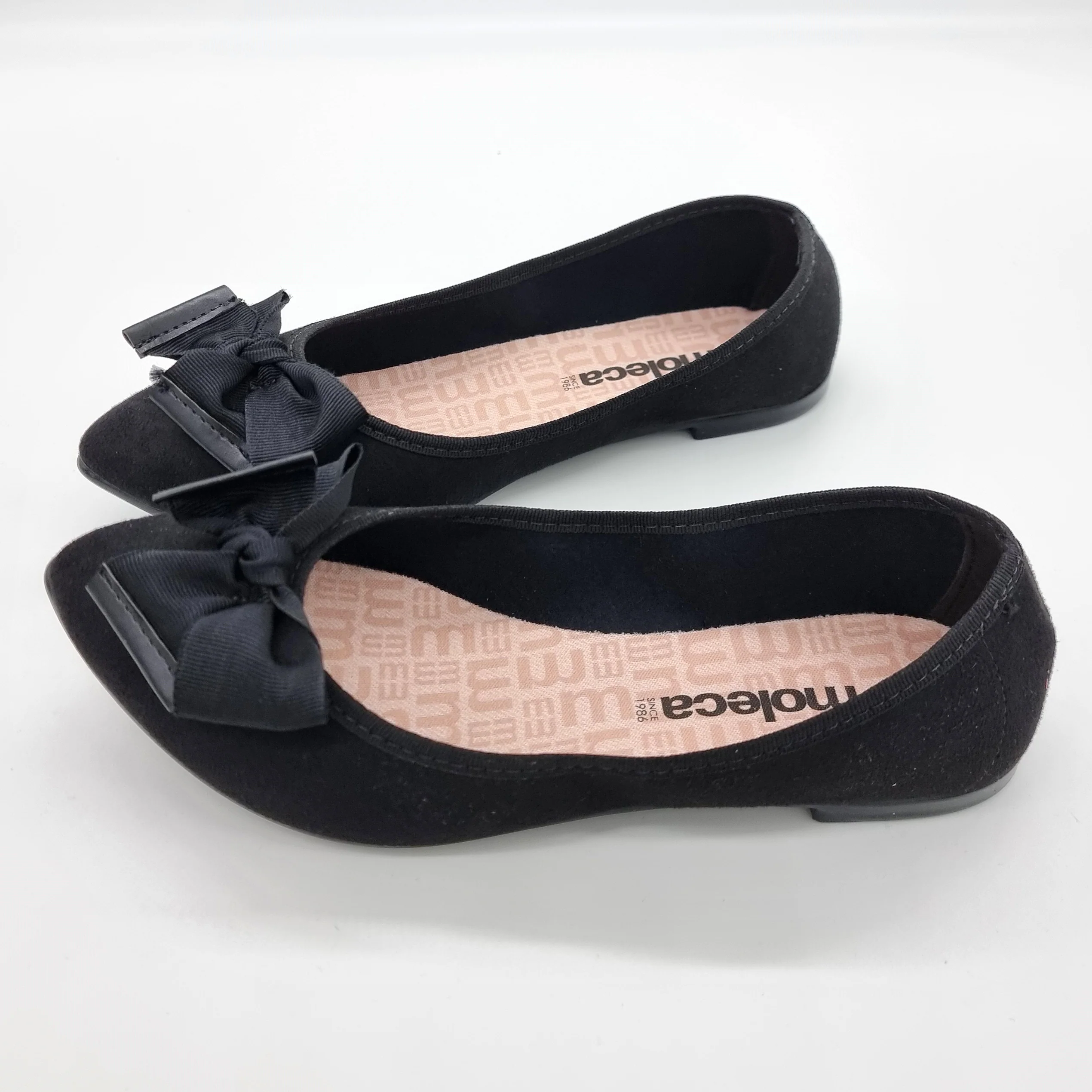 Moleca 5727-129 Pointy Toe in Black Suede - Image 3