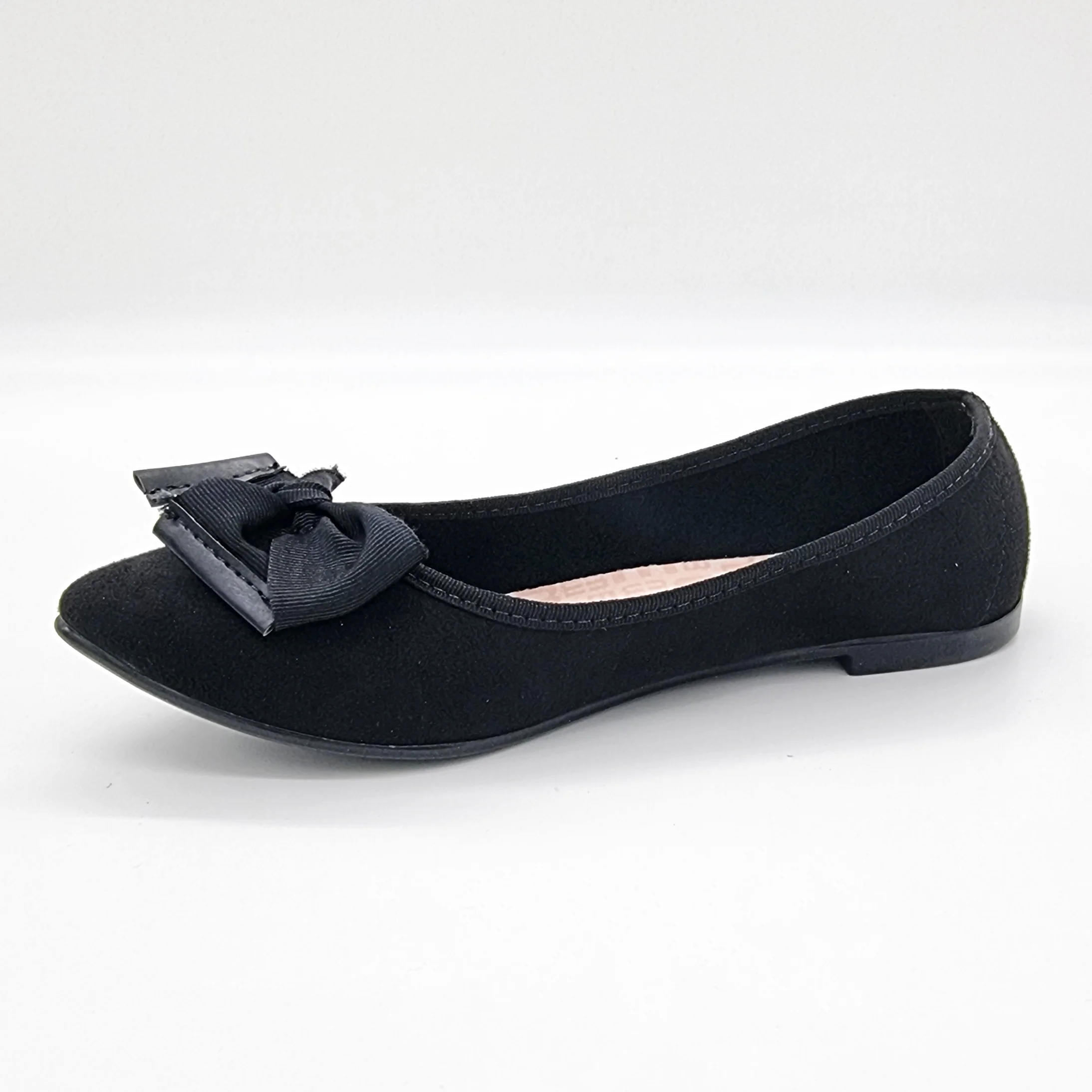 Moleca 5727-129 Pointy Toe in Black Suede - Image 7