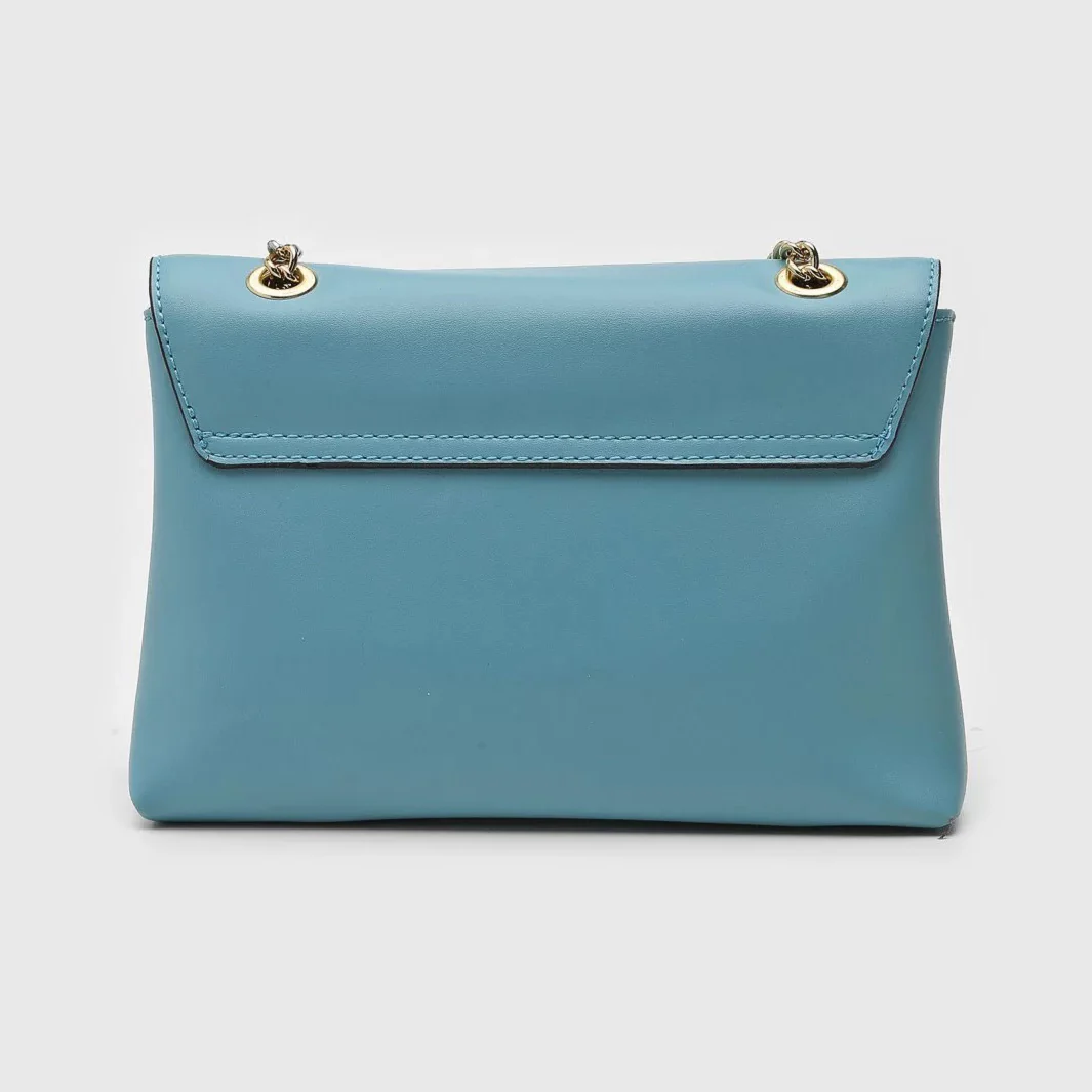 Vizzano 10035-1 Shoulder Bag in Jade Green Napa - Image 5