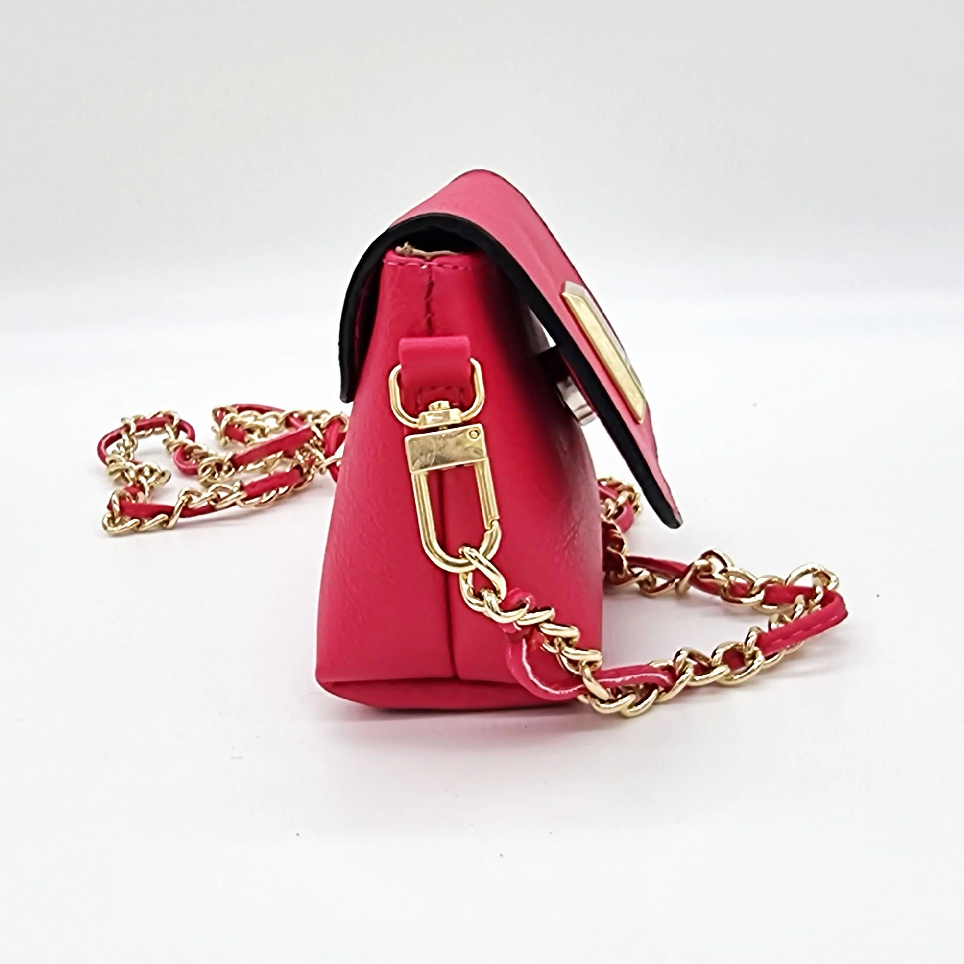 Vizzano 10047-1 Shoulder Bag in Pink Gloss - Image 4