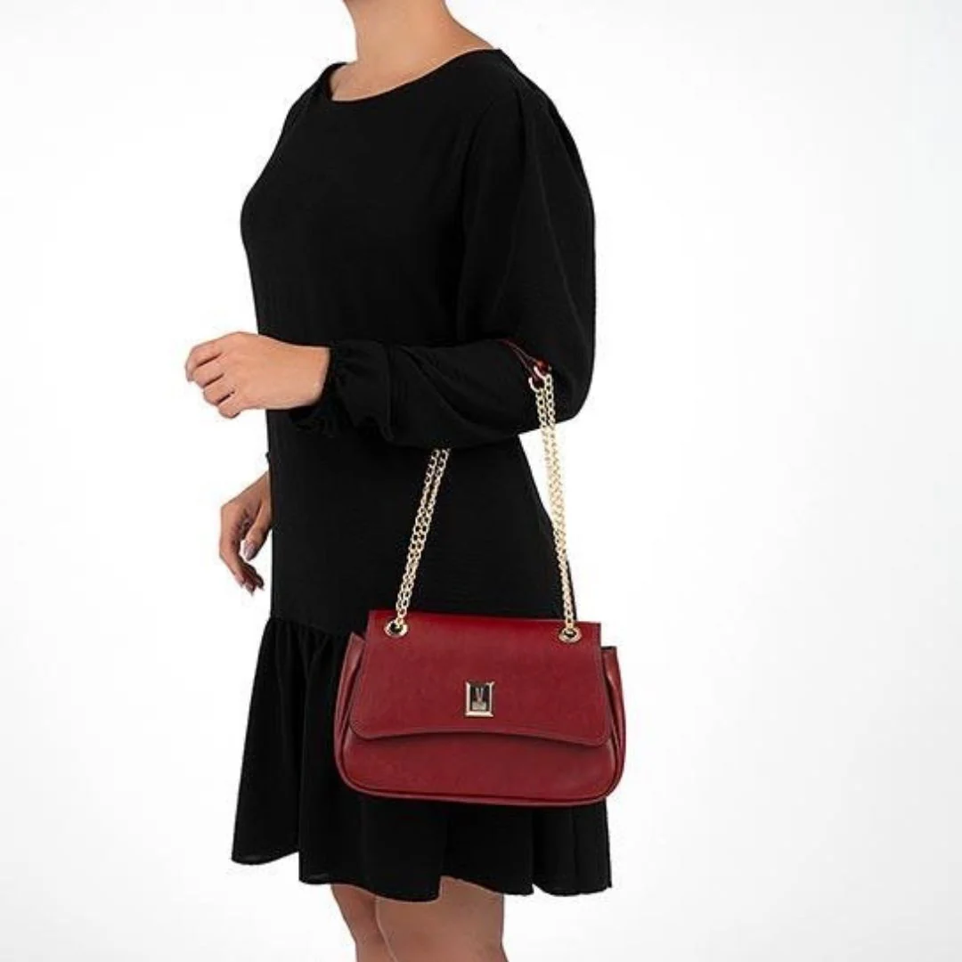 Vizzano 10077-4 Shoulder Bag in Cherry - Image 5