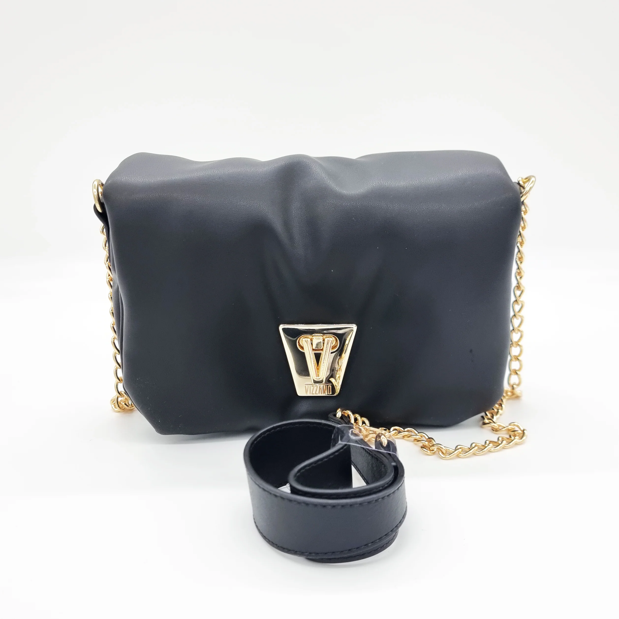 Vizzano 10078-1 Puffed Shoulder Bag in Black - Image 2
