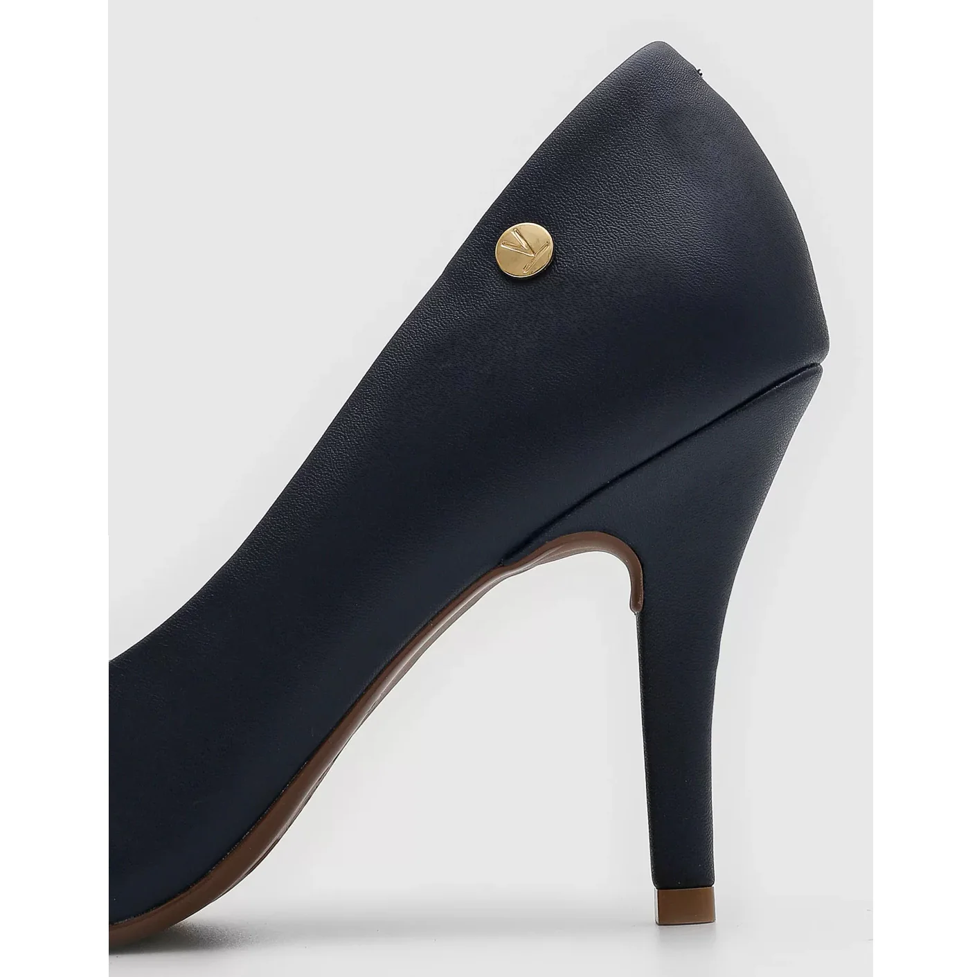 Vizzano 1184-1101 Pointy Toe Pump in Navy Napa - Image 5