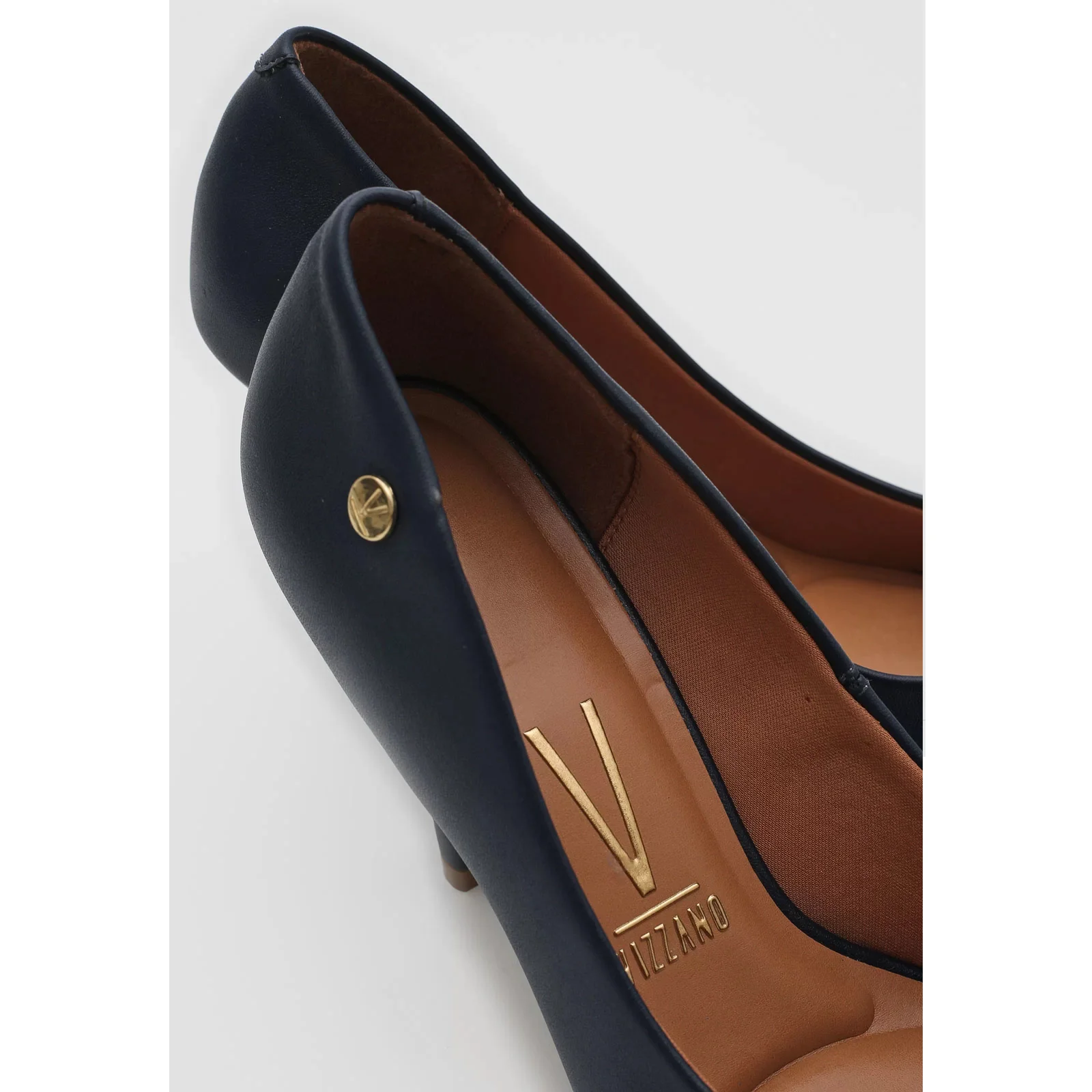 Vizzano 1184-1101 Pointy Toe Pump in Navy Napa - Image 7