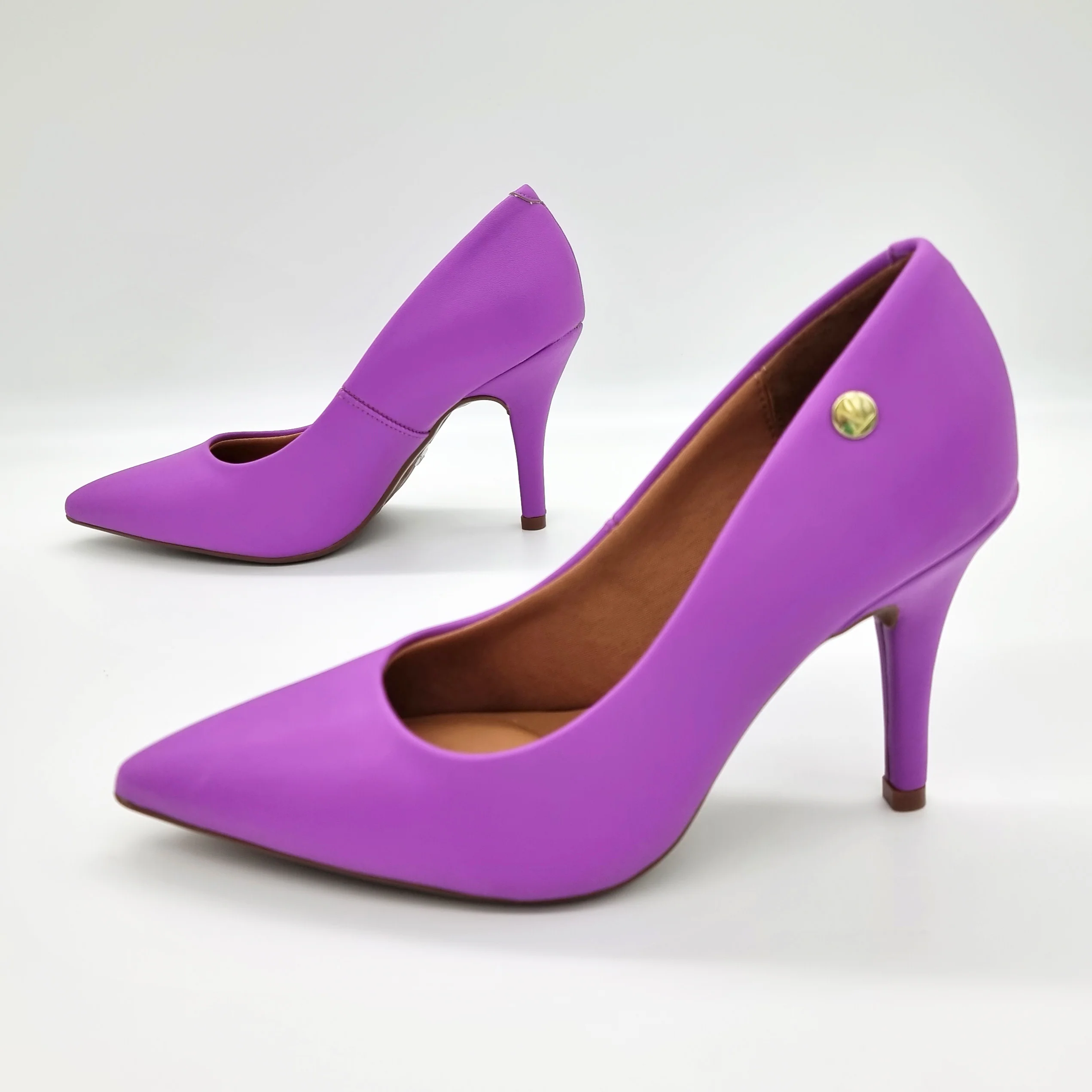 Vizzano 1184-1101 Pointy Toe Pump in Purple Sun Napa - Image 3