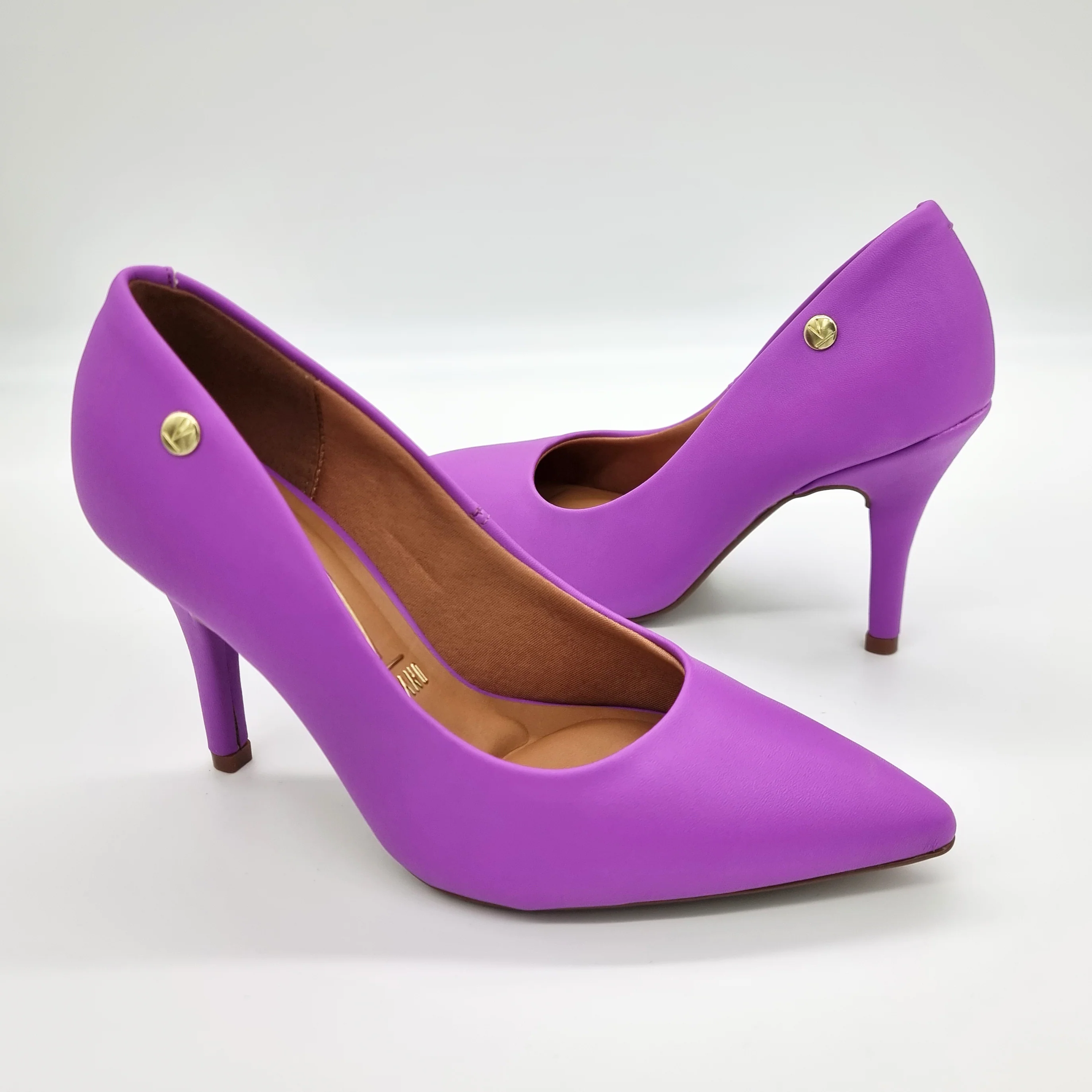 Vizzano 1184-1101 Pointy Toe Pump in Purple Sun Napa - Image 6