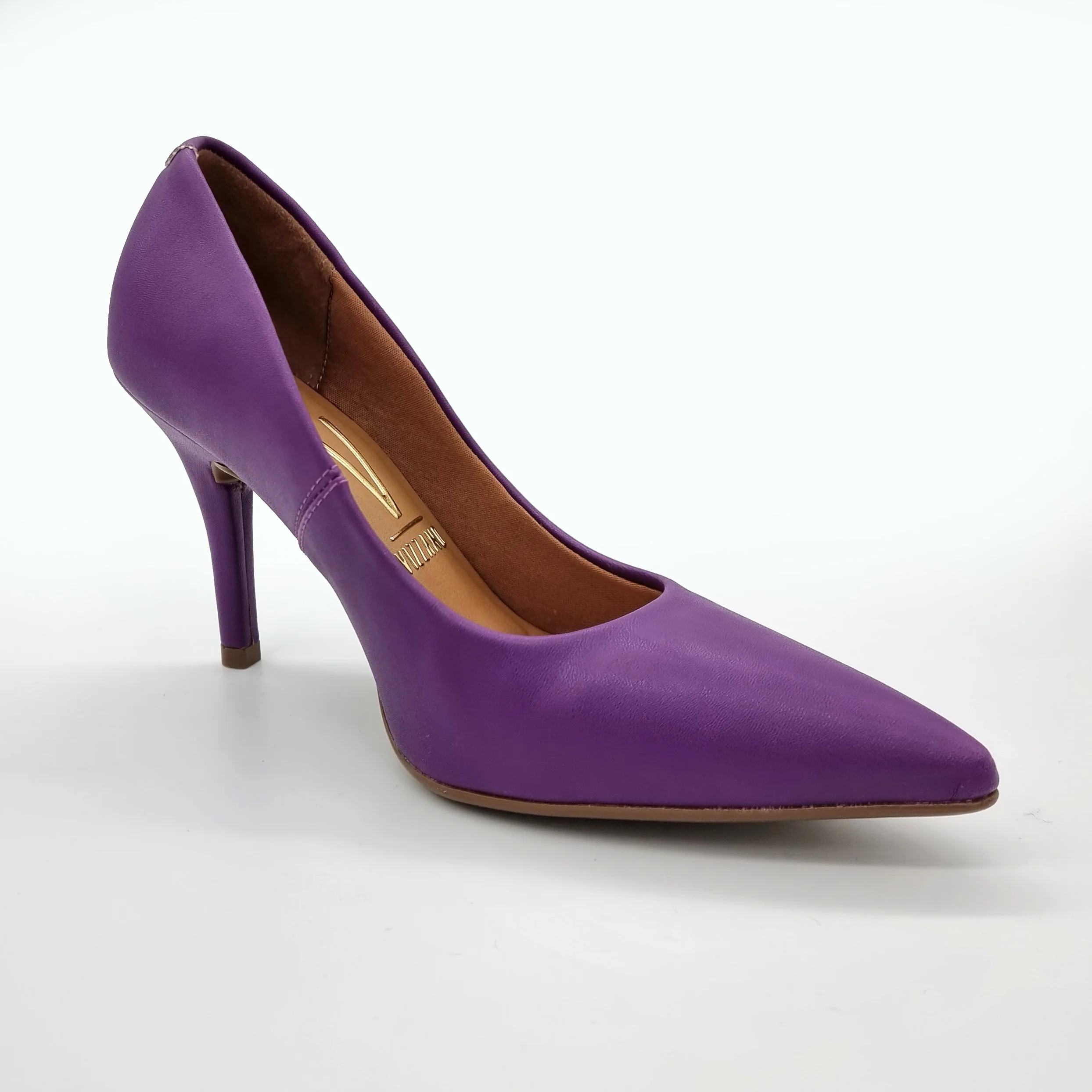 Vizzano 1184-1101 Pointy Toe Pump in Violet Napa - Image 4