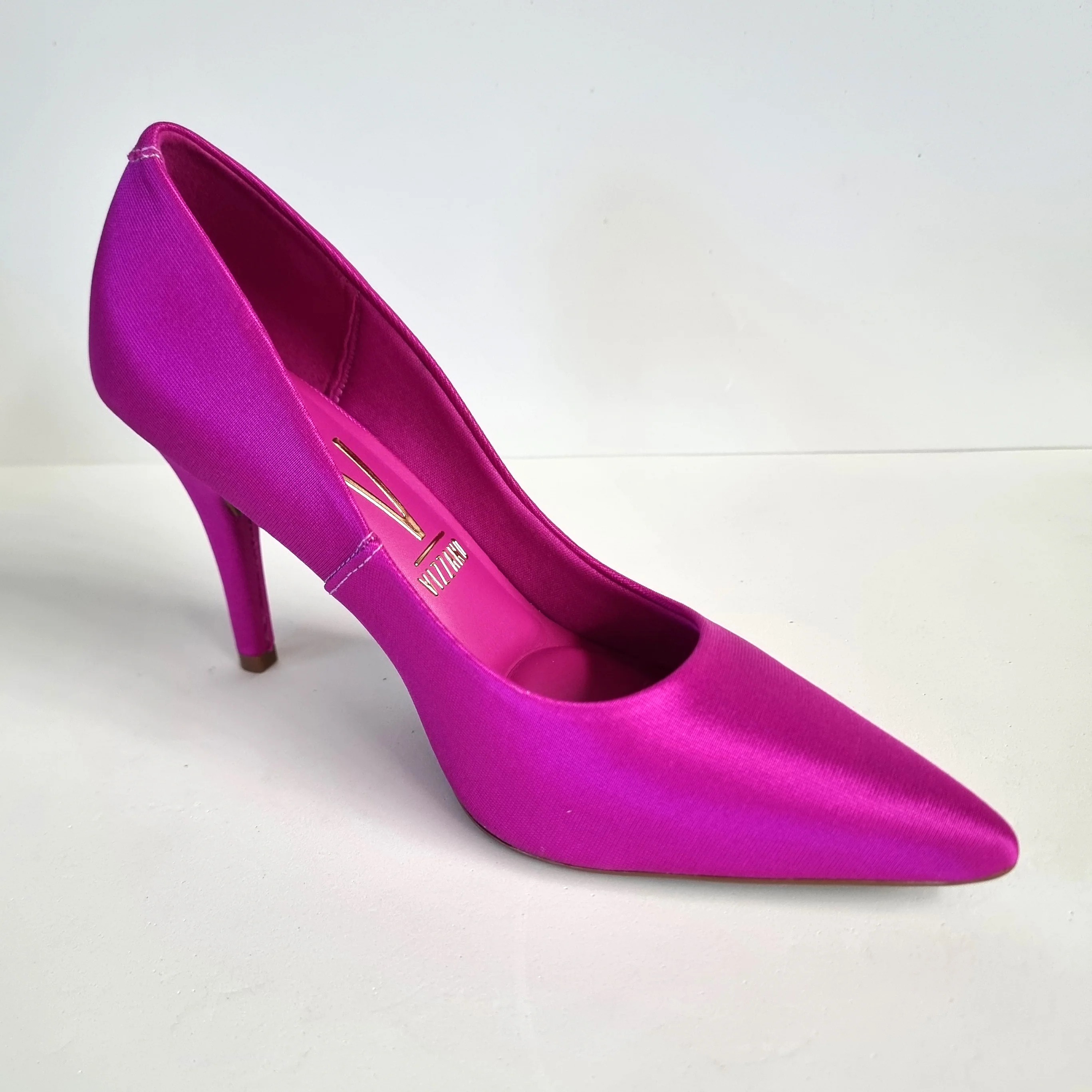 Vizzano 1184-1401 Pointy Toe Pump in Fuchsia - Image 4