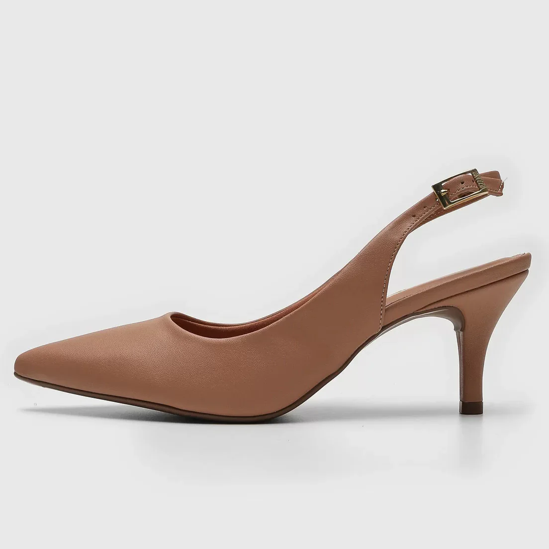 Vizzano 1185-700 Mid Heel Slingback in Nude Napa - Image 3