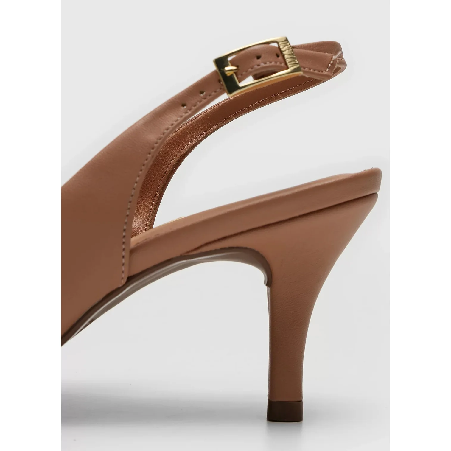 Vizzano 1185-700 Mid Heel Slingback in Nude Napa - Image 5