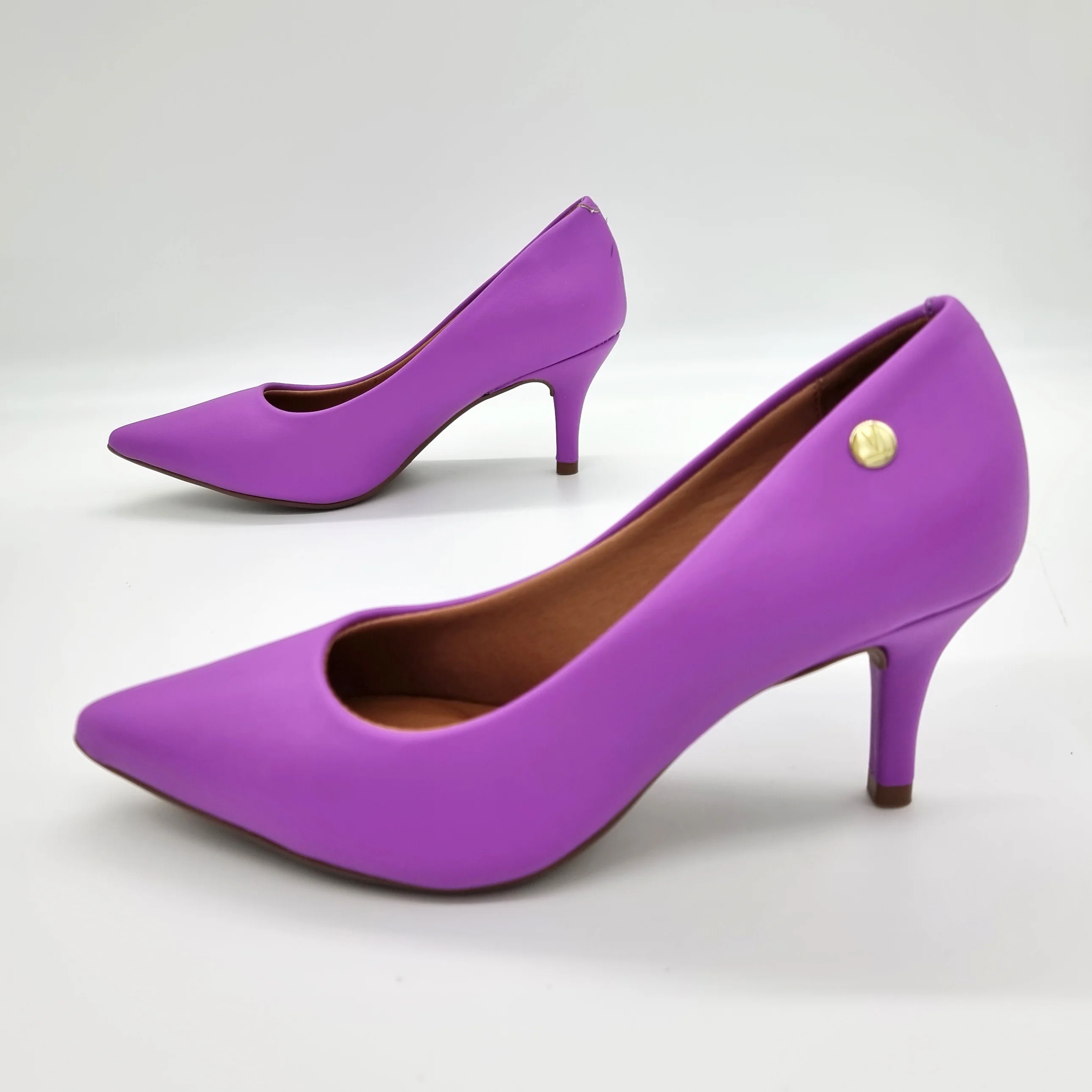 Vizzano 1185-702 Pointy Toe Pump in Purple Sun Napa - Image 5