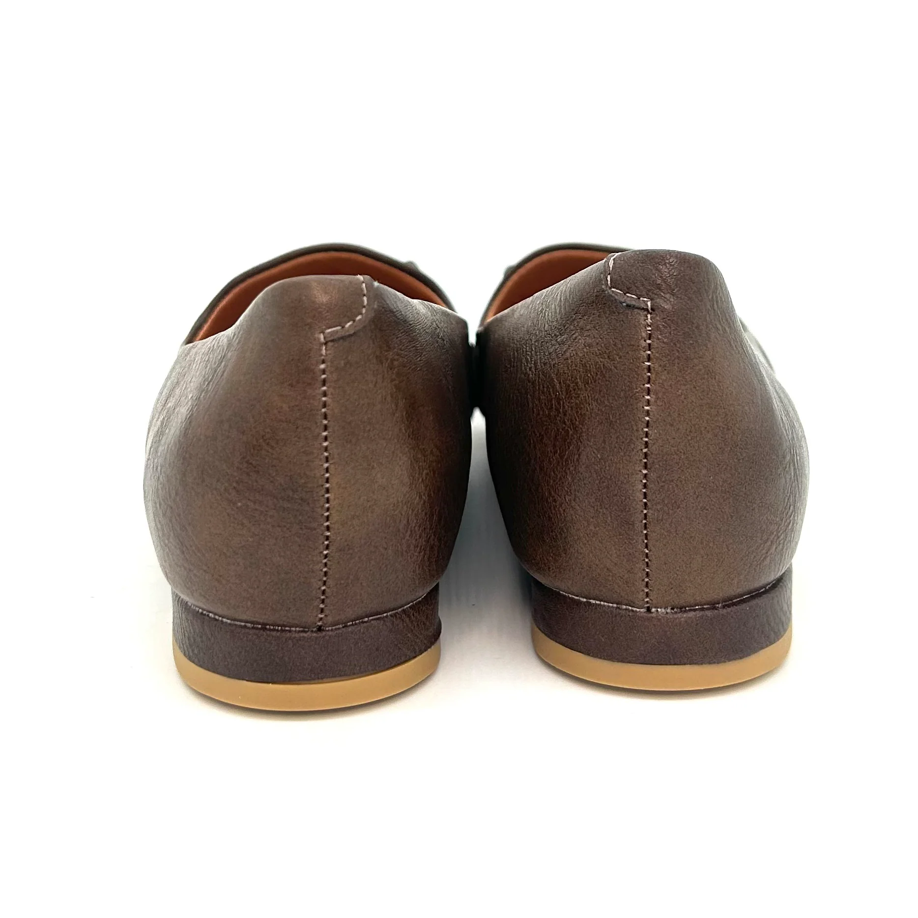 Vizzano 1206-1004 Pointy Toe Flat in Chocolate - Image 6