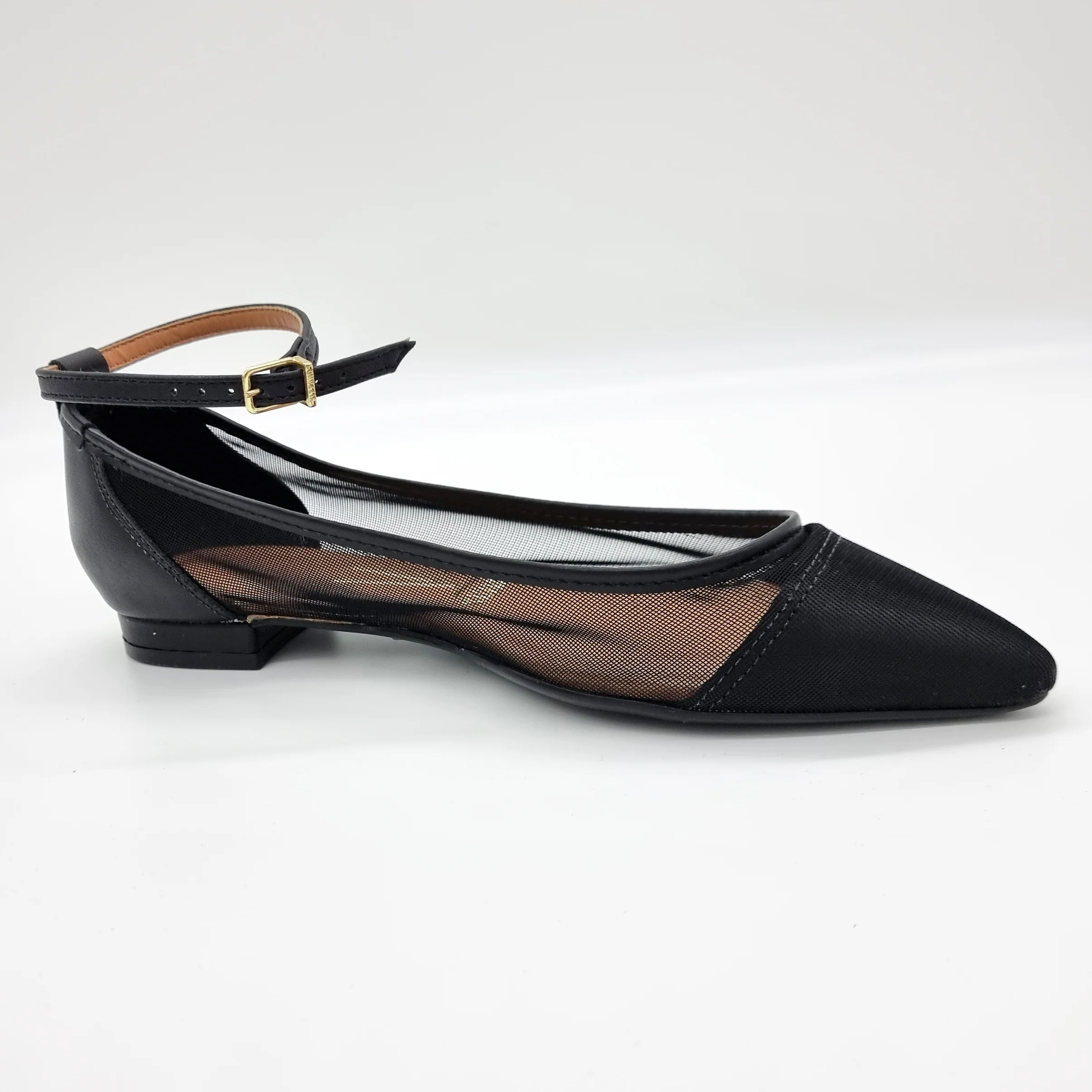 Vizzano 1206-294 Mesh Flat in Black - Image 5