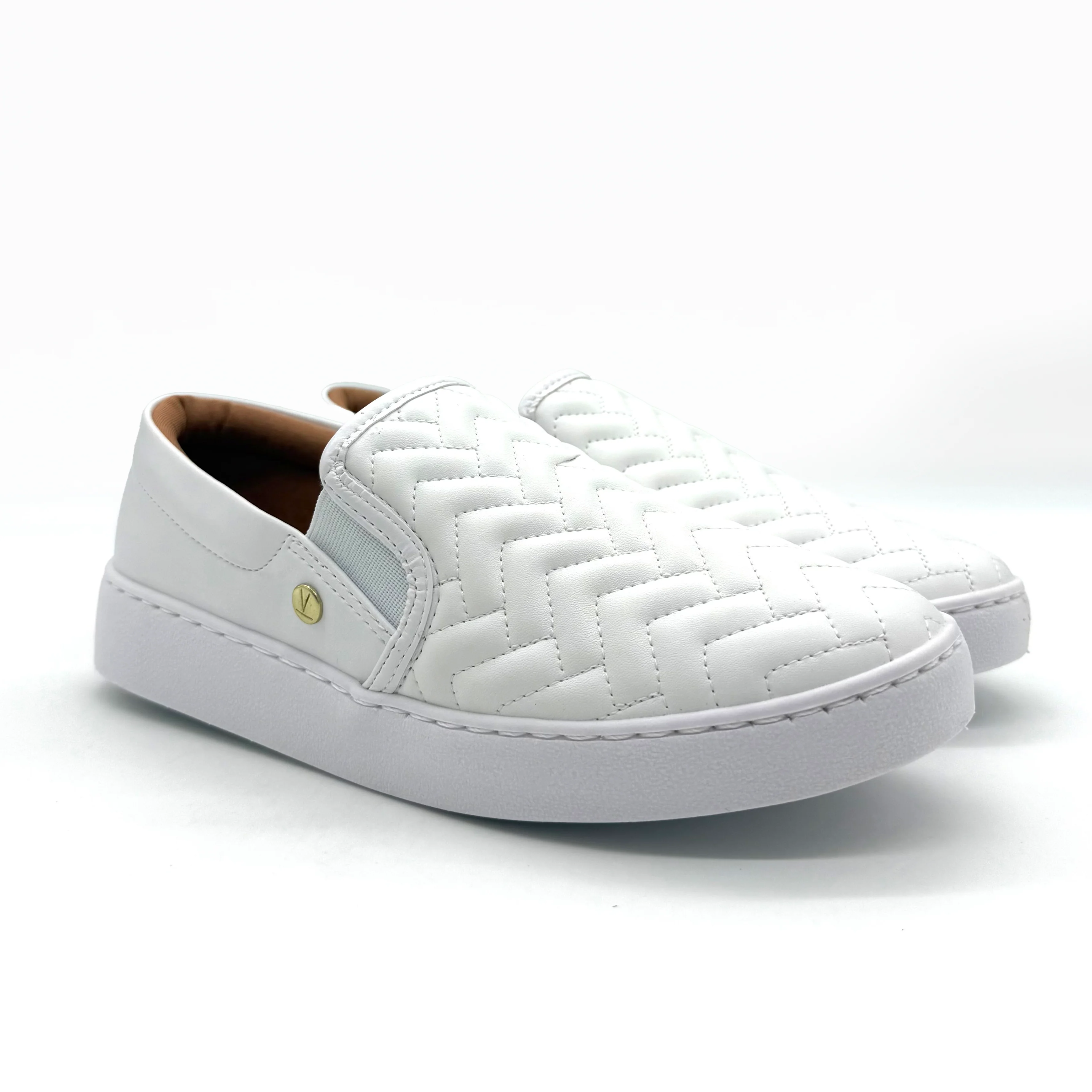 Vizzano 1214-1010 Slip-on Sneaker in White Napa - Image 7