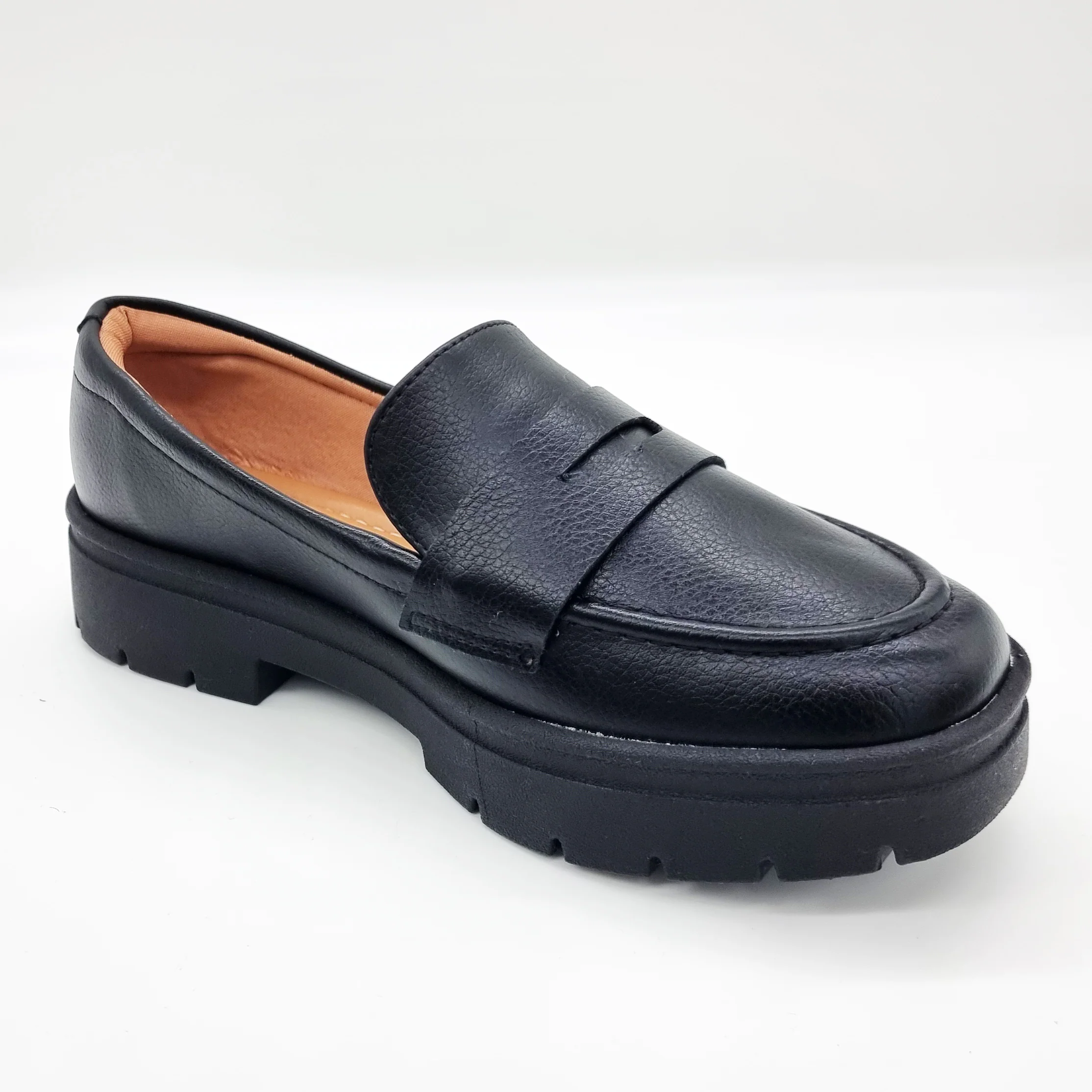 Vizzano 1422-100 Flat Loafer in Black Napa - Image 6