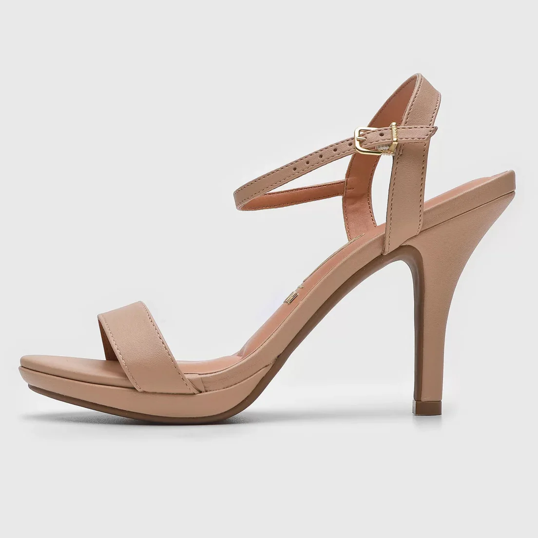 Vizzano 6210-1019 High Heel Sandal in Beige Napa - Image 2