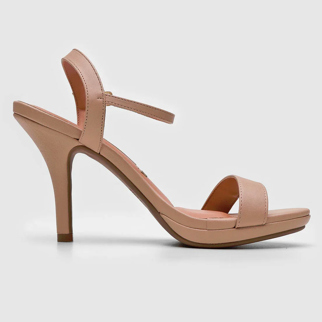 Vizzano 6210-1019 High Heel Sandal in Beige Napa - Image 3