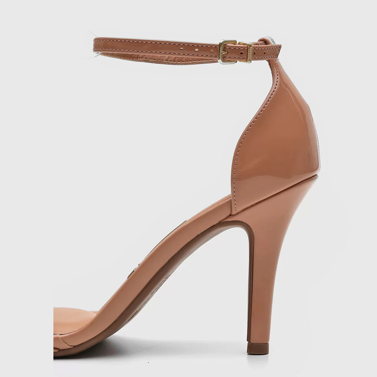 Vizzano 6249-452 High Heel Sandal in Nude Patent - Image 5