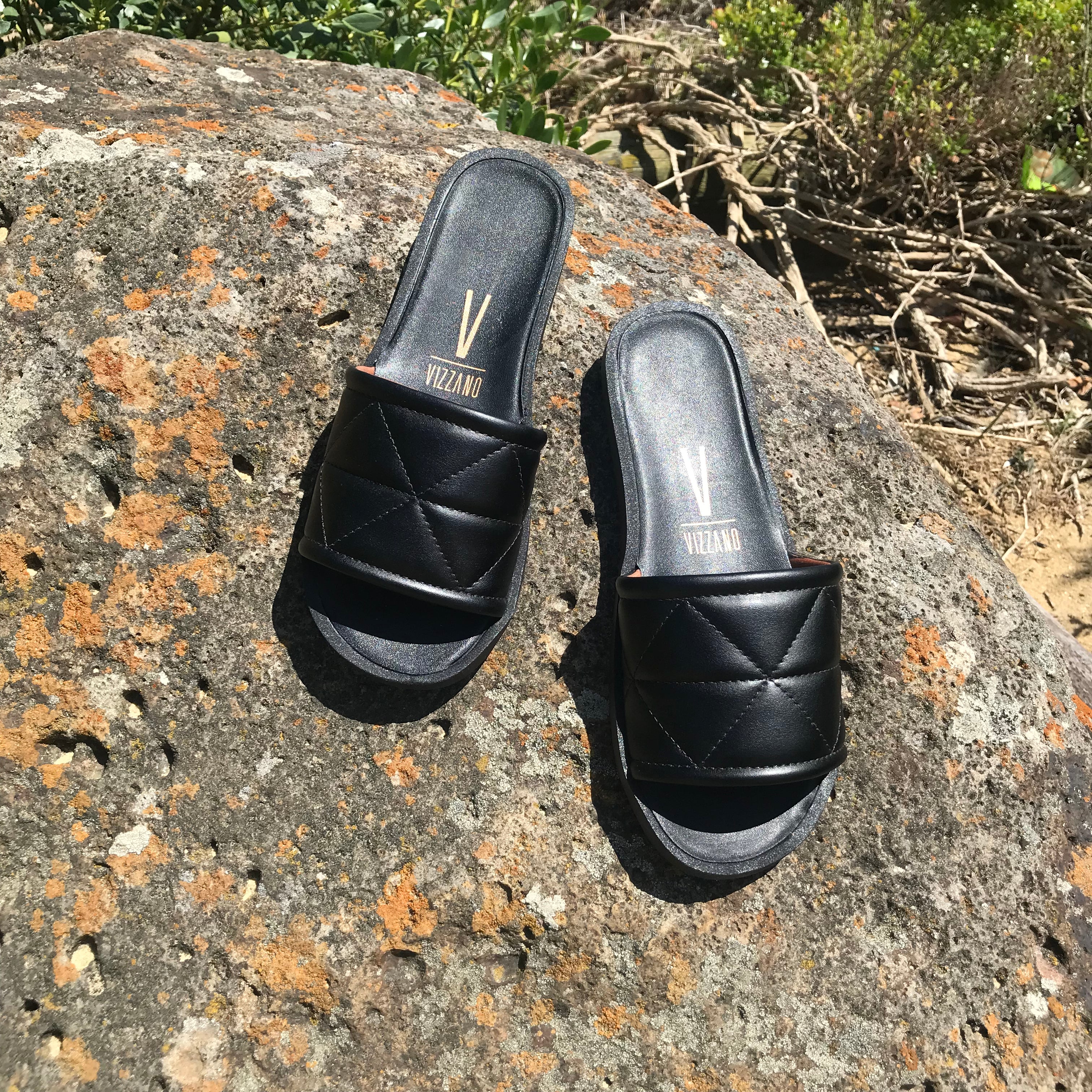 Vizzano 6363-145 Slip-on Sandal in Black - Image 2