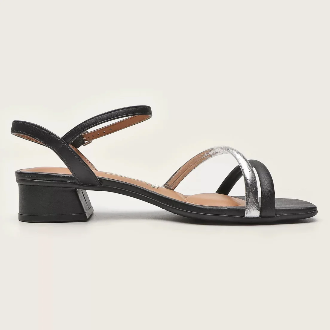 Vizzano 6454-116 Low Heel Sandal in Black - Image 3
